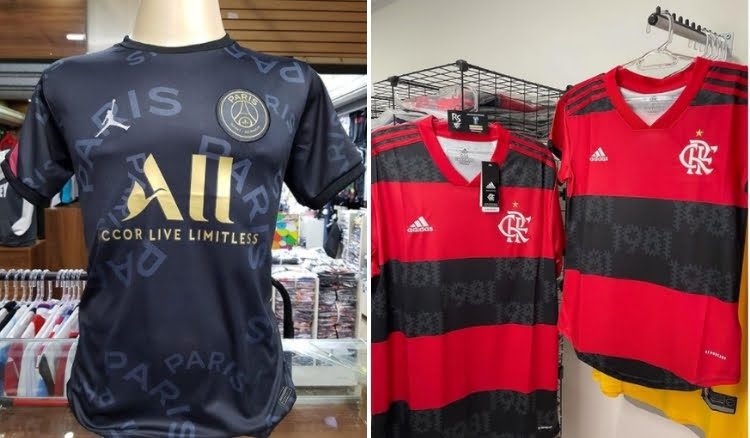 Fornecedores de camisas de times para revenda