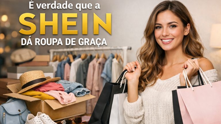É verdade que a Shein da roupa de graça