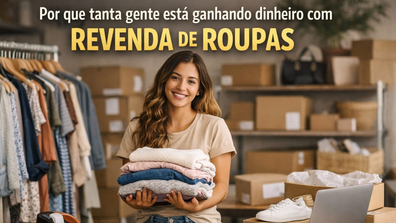 Por que tanta gente está ganhando dinheiro com revenda de roupas